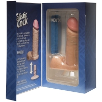 Фаллоимитатор на присоске The Realistic Cock 6” with Removable Vac-U-Lock Suction Cup - 17,3 см. Арт: 325