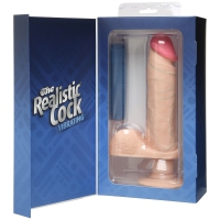 Вибромассажер реалистичной формы The Realistic Cock Vibrating 8” - 23,6 см. Арт: 487