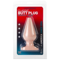 Анальная пробка телесного цвета Butt Plugs Smooth Classic Large - 14 см. Арт: 1572