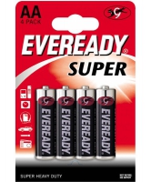 Батарейки EVEREADY SUPER R6 типа AA  - 4 шт. Арт: 53798