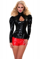 Жакет из датекса Datex Dominatrix Jacket с вырезом-капелькой на груди и рукавами-фонариками Арт: 65197