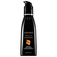 Лубрикант с ароматом спелого персика WICKED AQUA Sweet Peach - 60 мл. Арт: 77806