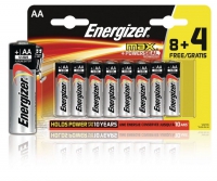 Батарейки Energizer Max E91/АА 1.5V - 8+4 шт. Арт: 78783