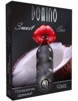 Презерватив DOMINO Sweet Sex  Кокос  - 1 шт. Арт: 12371