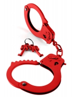 Металлические красные наручники Designer Metal Handcuffs Арт: 15978