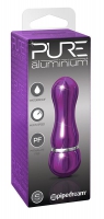 Фиолетовый алюминиевый вибратор PURPLE SMALL - 7,5 см. Арт: 16244