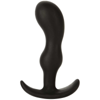 Черная анальная пробка для ношения Mood Naughty 2 4.5  Silicone - 11,4 см. Арт: 16487