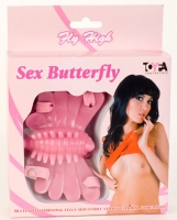 Розовый клиторальный стимулятор Sex Butterfly Арт: 4592