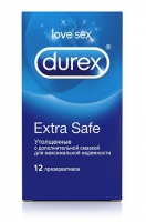 Утолщённые презервативы Durex Extra Safe - 12 шт. Арт: 4905