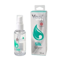 Силиконовая гипоаллергенная вагинальная смазка Yes Silk - 50 мл. Арт: 46204