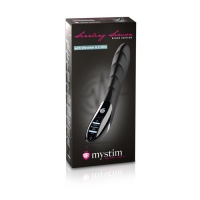 Вибратор с электростимуляцией Sizzling Simon Black Edition - 27 см. Арт: 49851